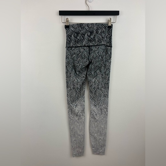 LULULEMON Wunder Under Pant (Hi-Rise) (Dazzle Nulux)Leggings Size 4 - Picture 9 of 12